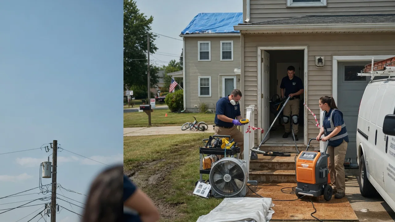 Water Damage Repair in Aquashicola, PA near me